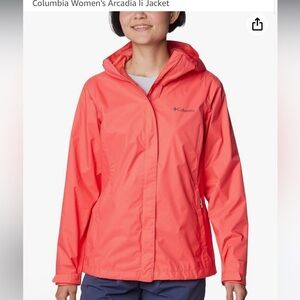 Columbia women’s rain jacket size large